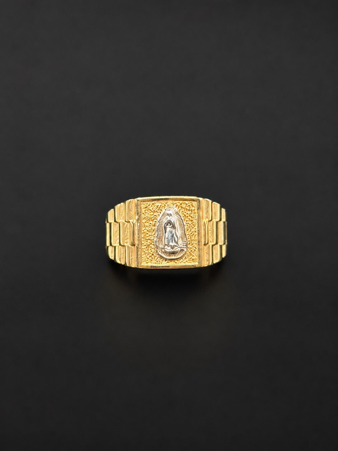 10k Gold Virgin Mary Ring