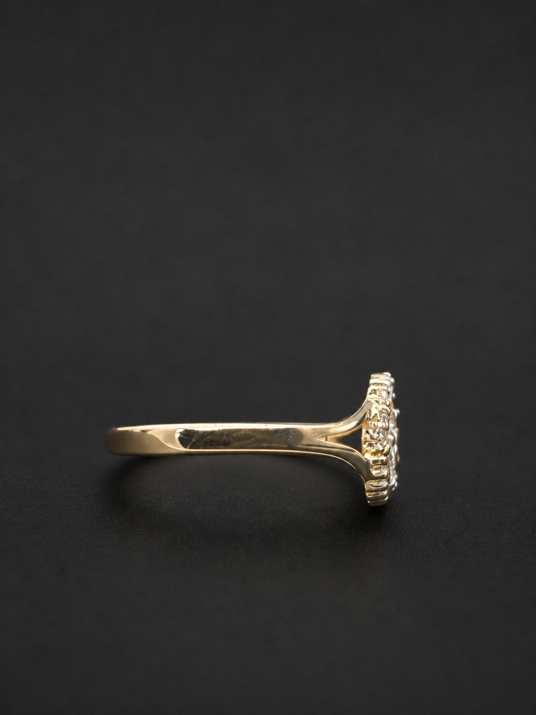10k Gold Virgin Mary Ring