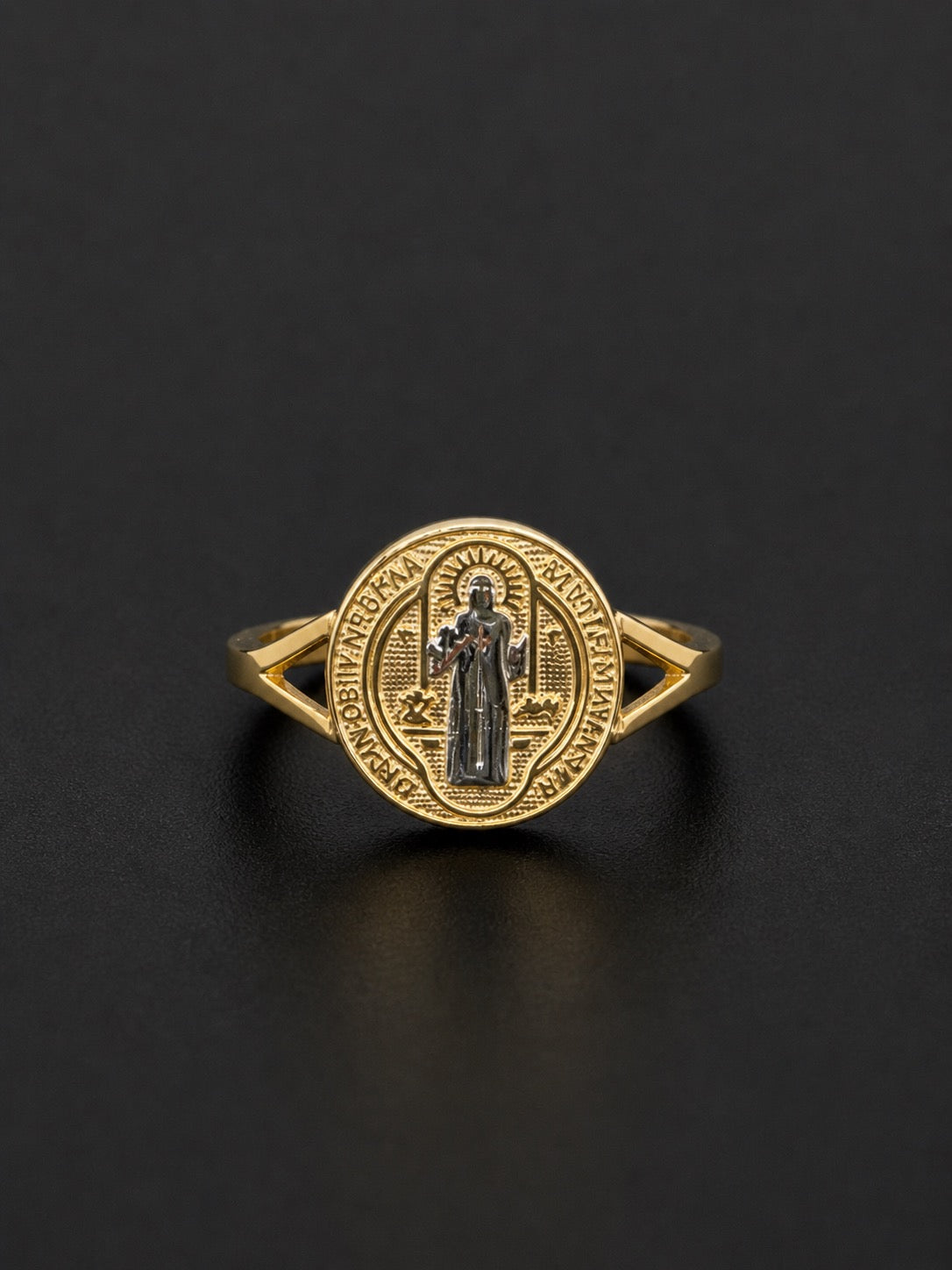 10k Gold San Benito Ring (14mm)