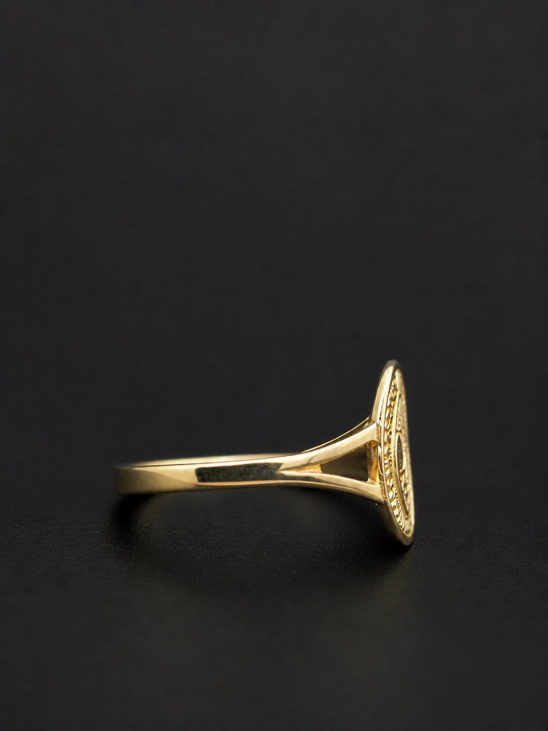 10k Gold San Benito Ring (14mm)